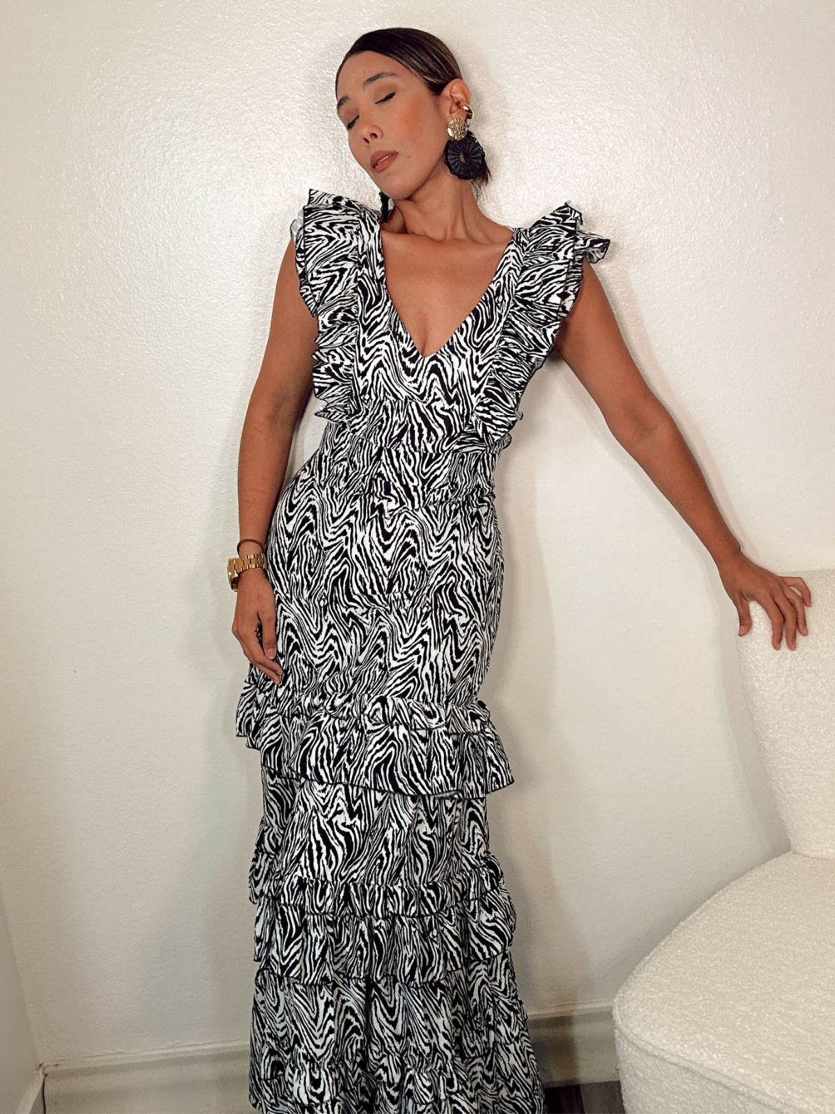 Over the Top Maxi Dress moo