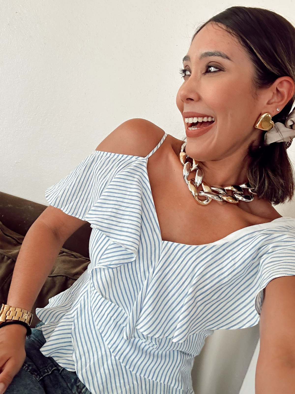 Marina Asymmetrical Blouse