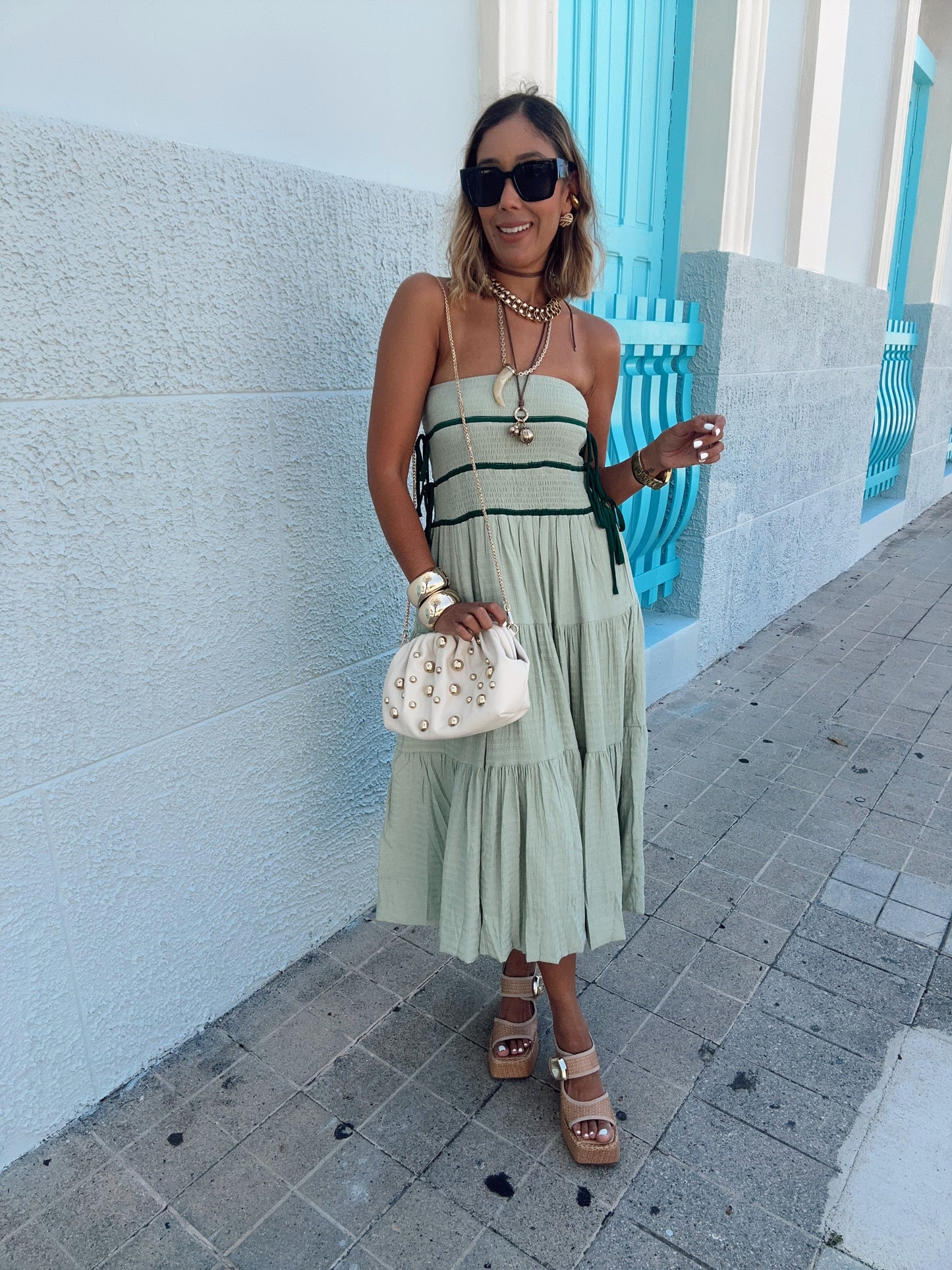 Versatile Tiered Maxi Skirt/Midi Dress