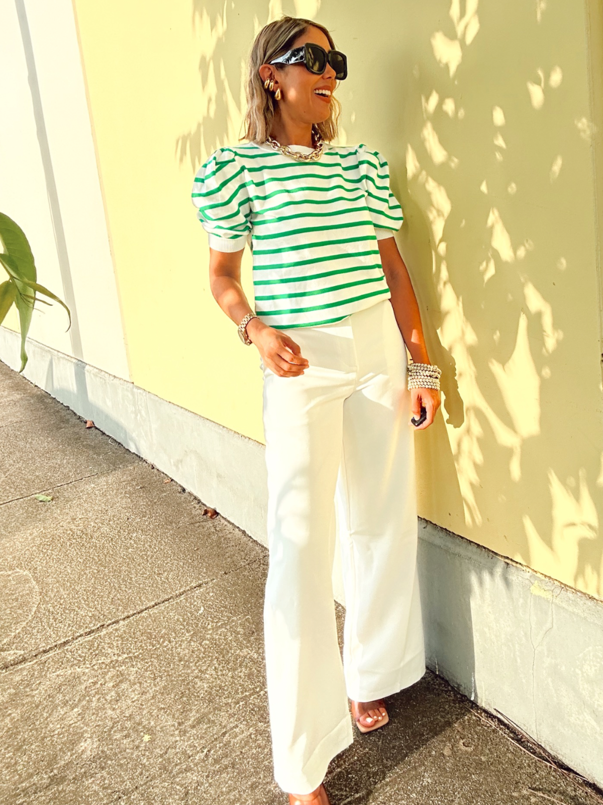 Rita White Trousers