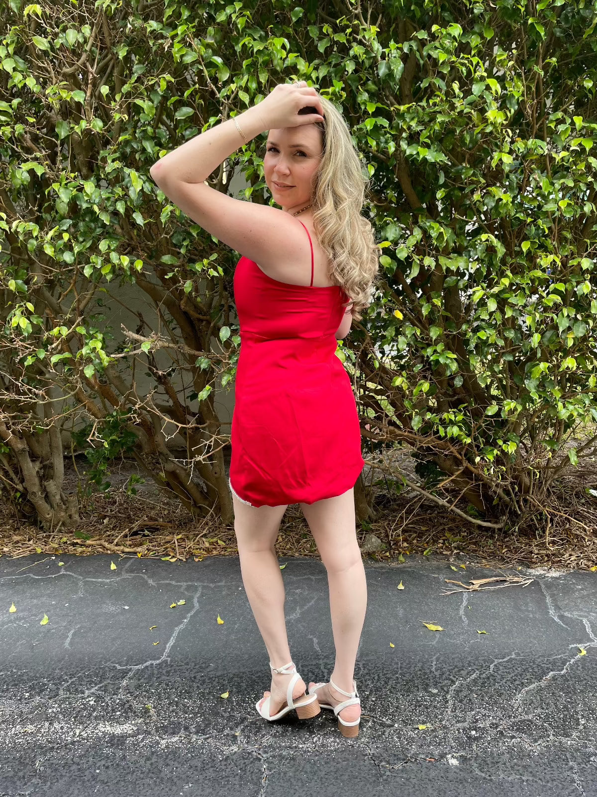 Miss Always Gorgeous in Flame Red