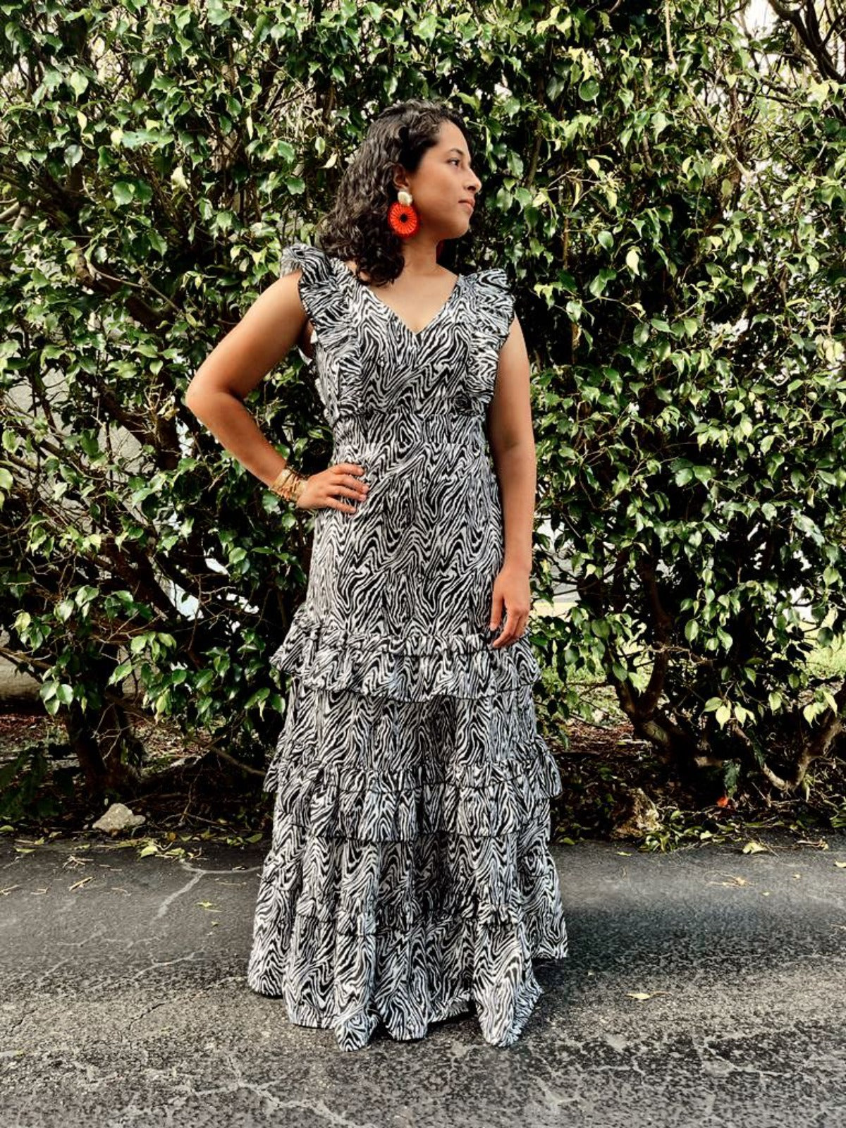 Over the Top Maxi Dress moo