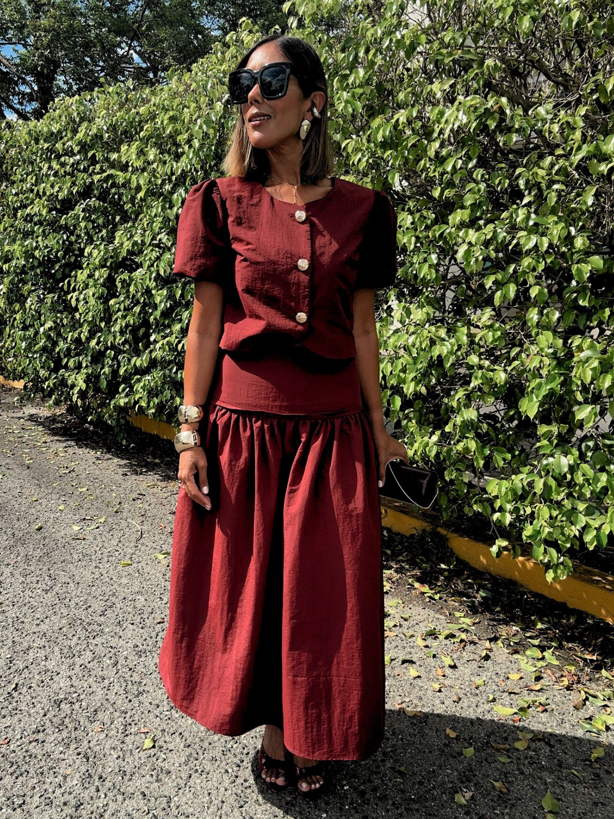 Park Avenue Blouse and Skirt Set