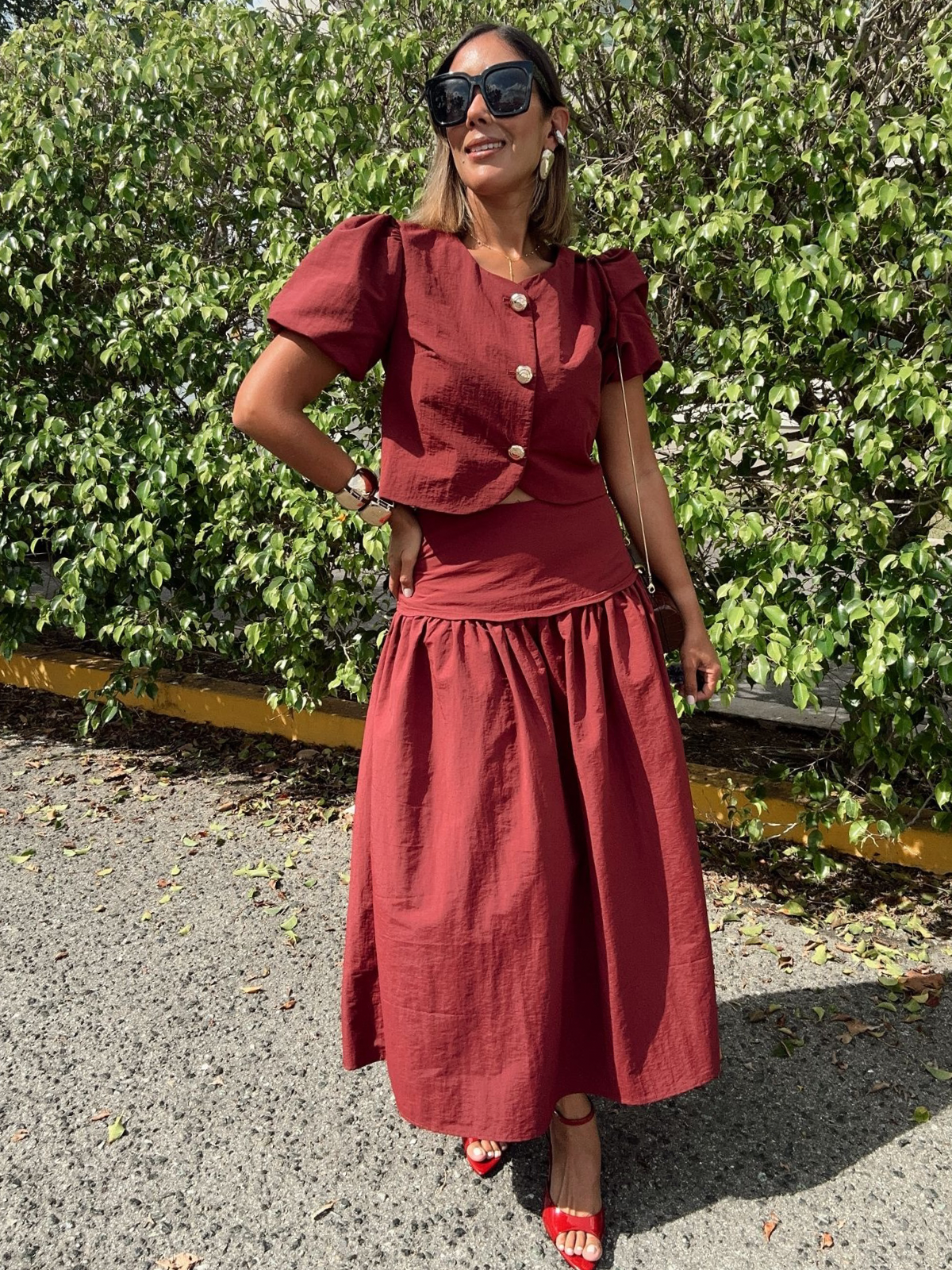 Park Avenue Blouse and Skirt Set