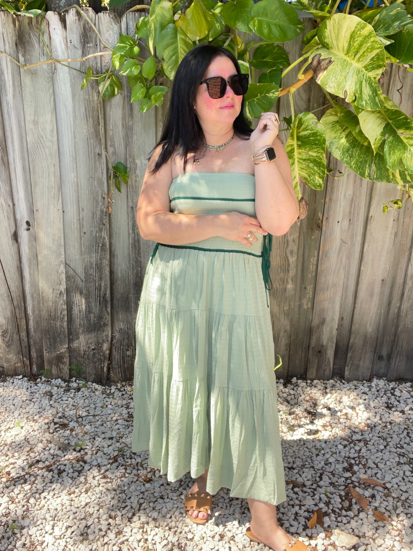 Versatile Tiered Maxi Skirt/Midi Dress