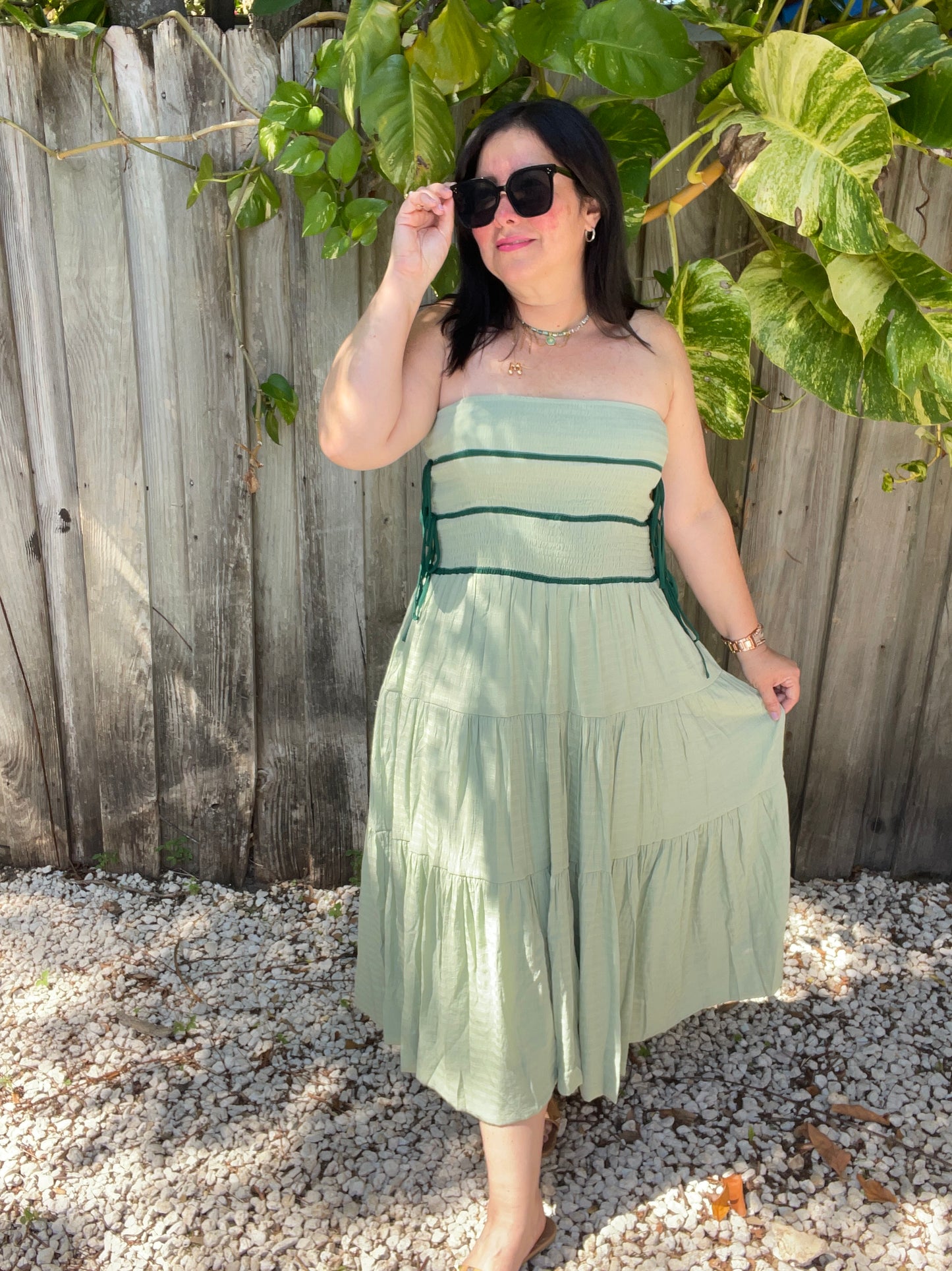 Versatile Tiered Maxi Skirt/Midi Dress