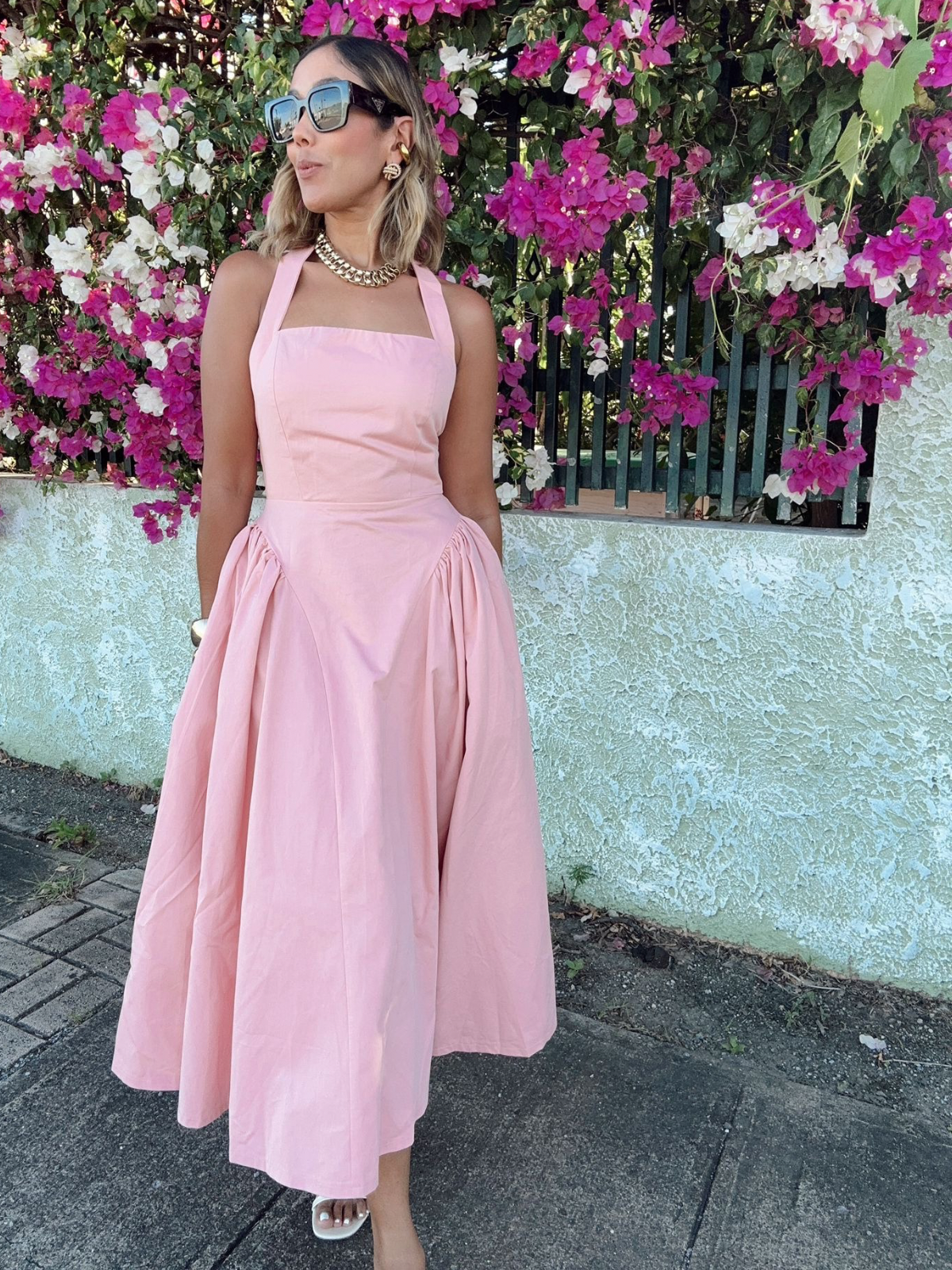 Sole Mio Midi Dress