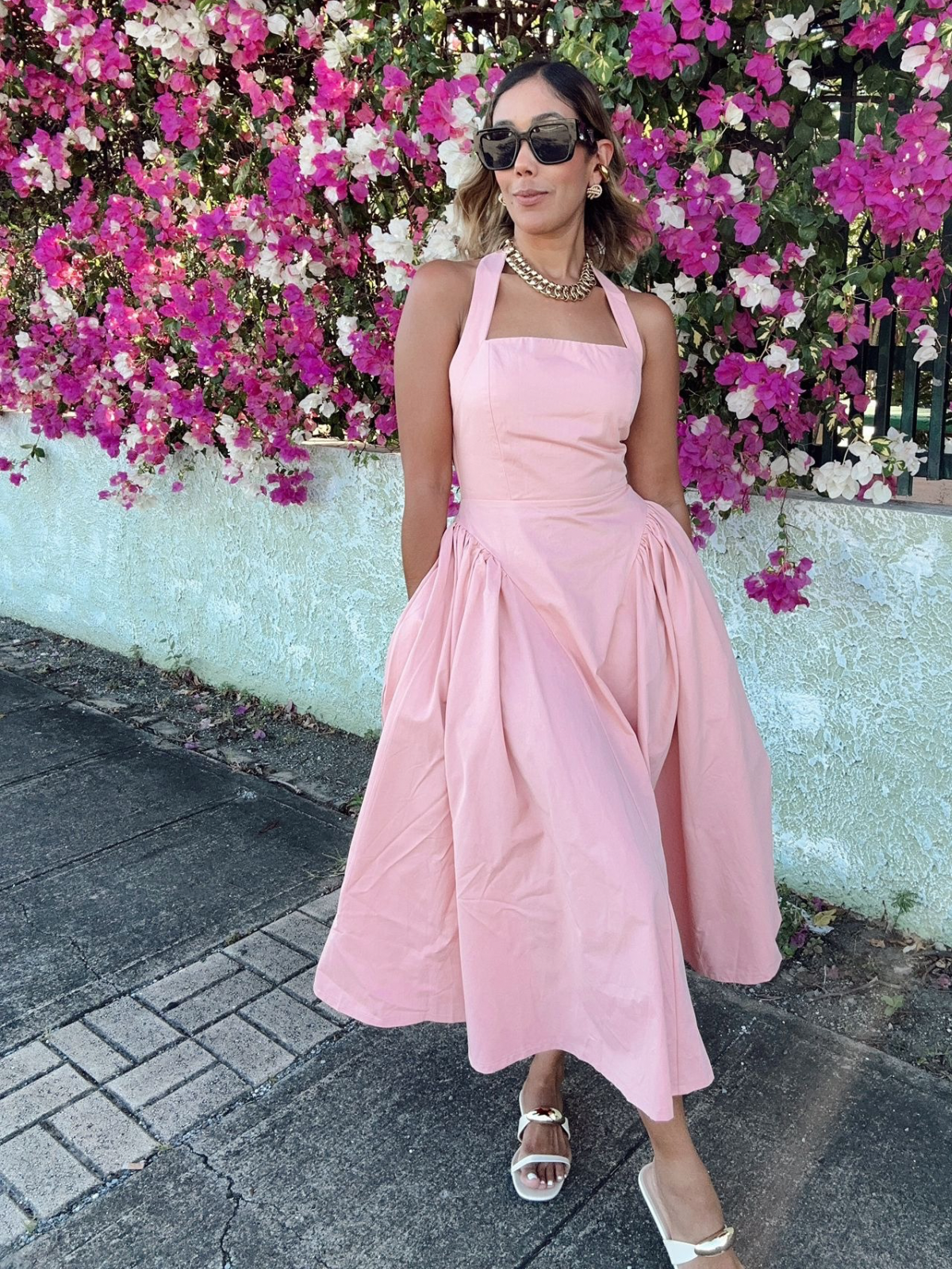 Sole Mio Midi Dress