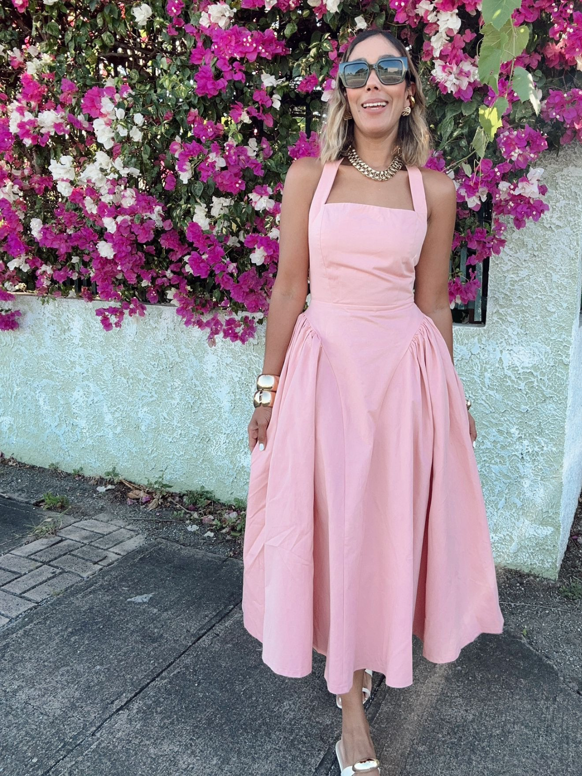 Sole Mio Midi Dress