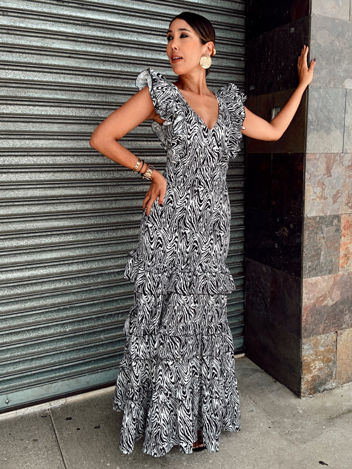 Over the Top Maxi Dress moo