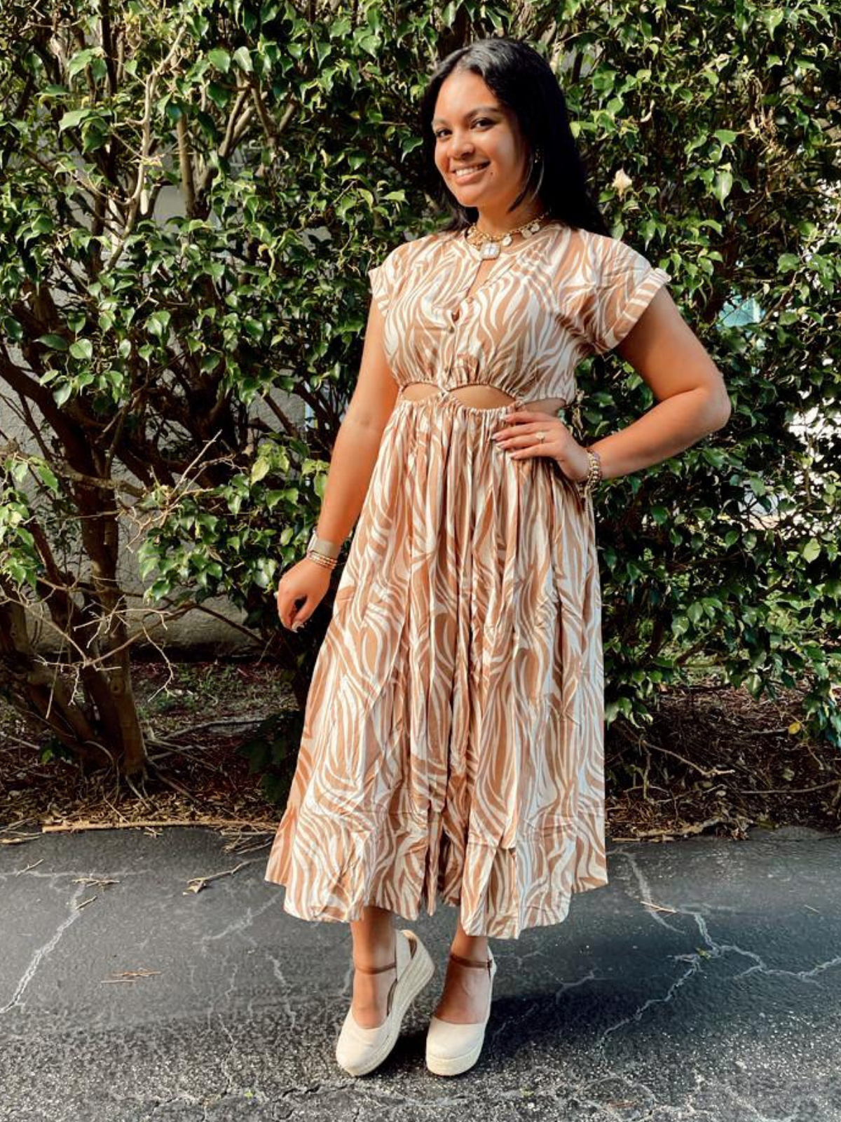 Lorell Summer Perfect Cutout Dress