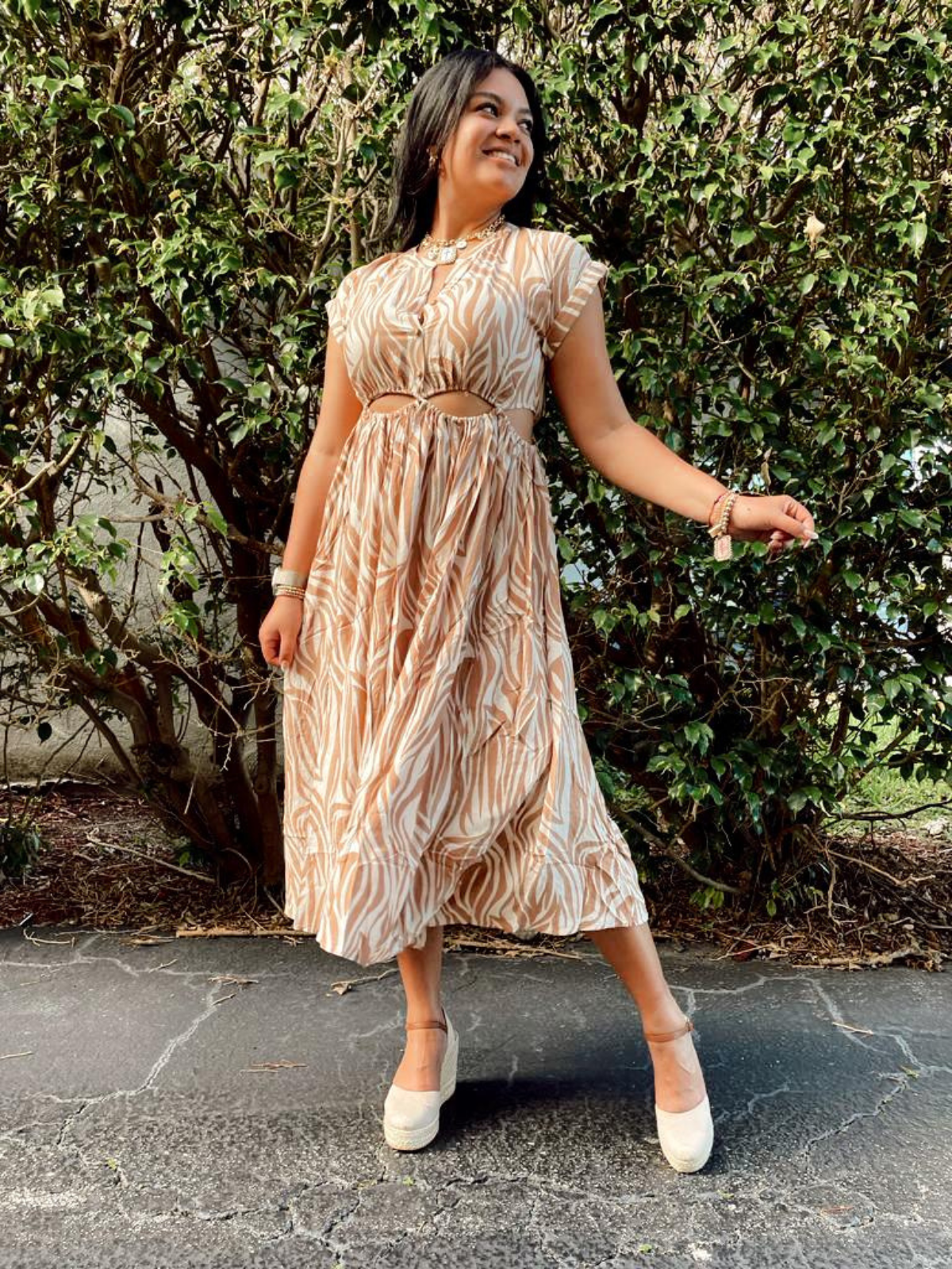 Lorell Summer Perfect Cutout Dress