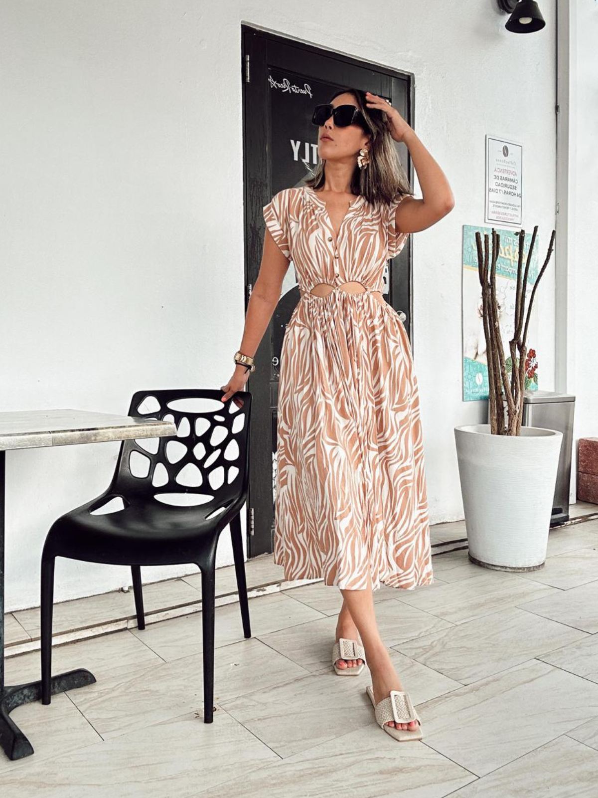 Lorell Summer Perfect Cutout Dress