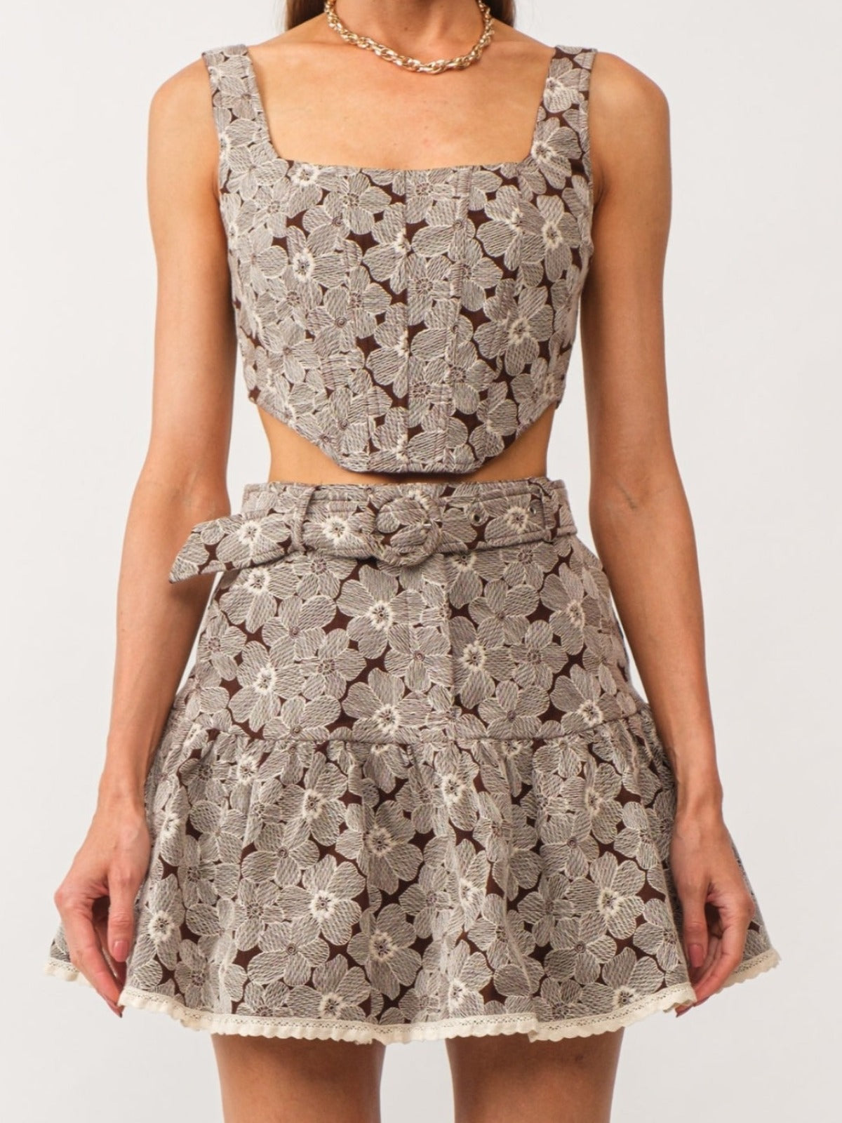 Miranda Mini Skirt Set