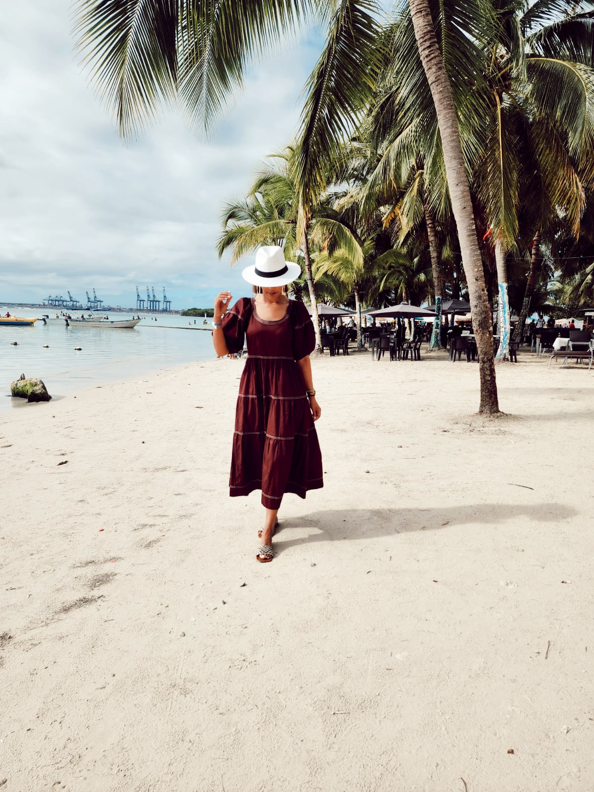 Sofie Tiered Midi Dress
