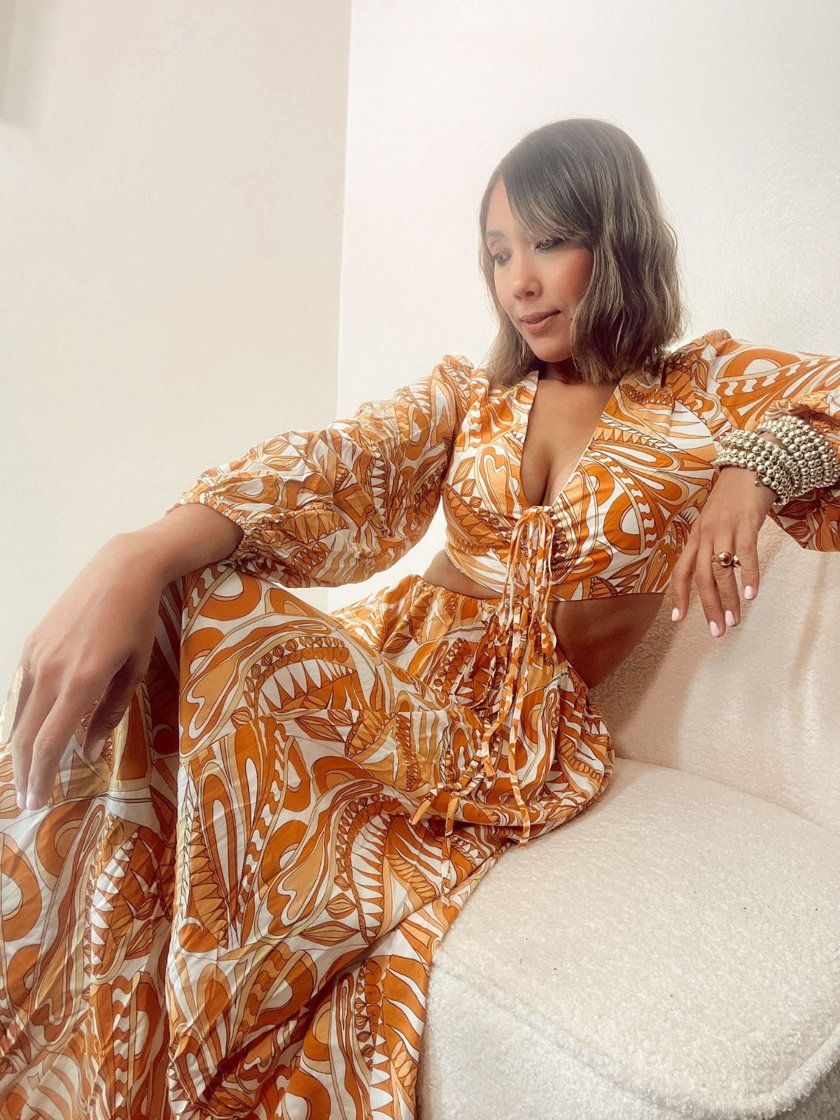 Saffron Cutout Maxi Dress