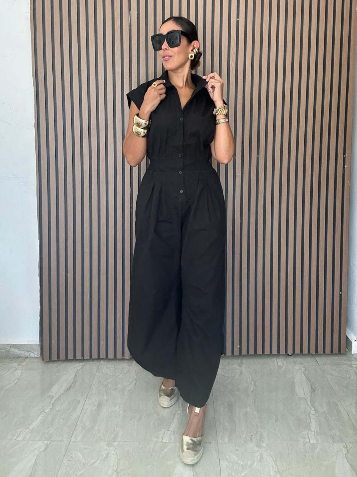 The 24/7 Collared Jumpsuit