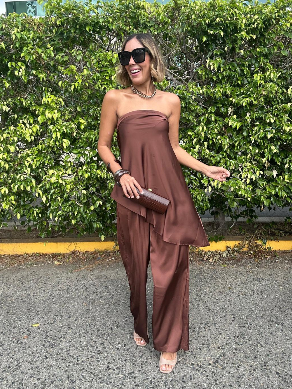 Here Comes the Glow Top and Pants Set