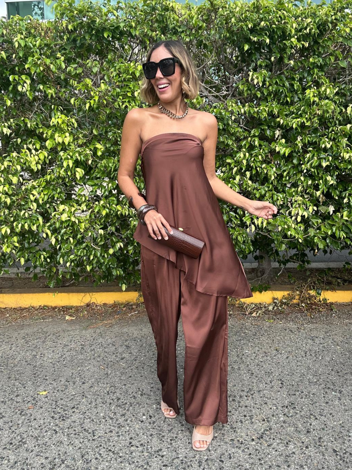 Here Comes the Glow Top and Pants Set