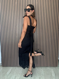 She’s the Moment Lace Midi Dress