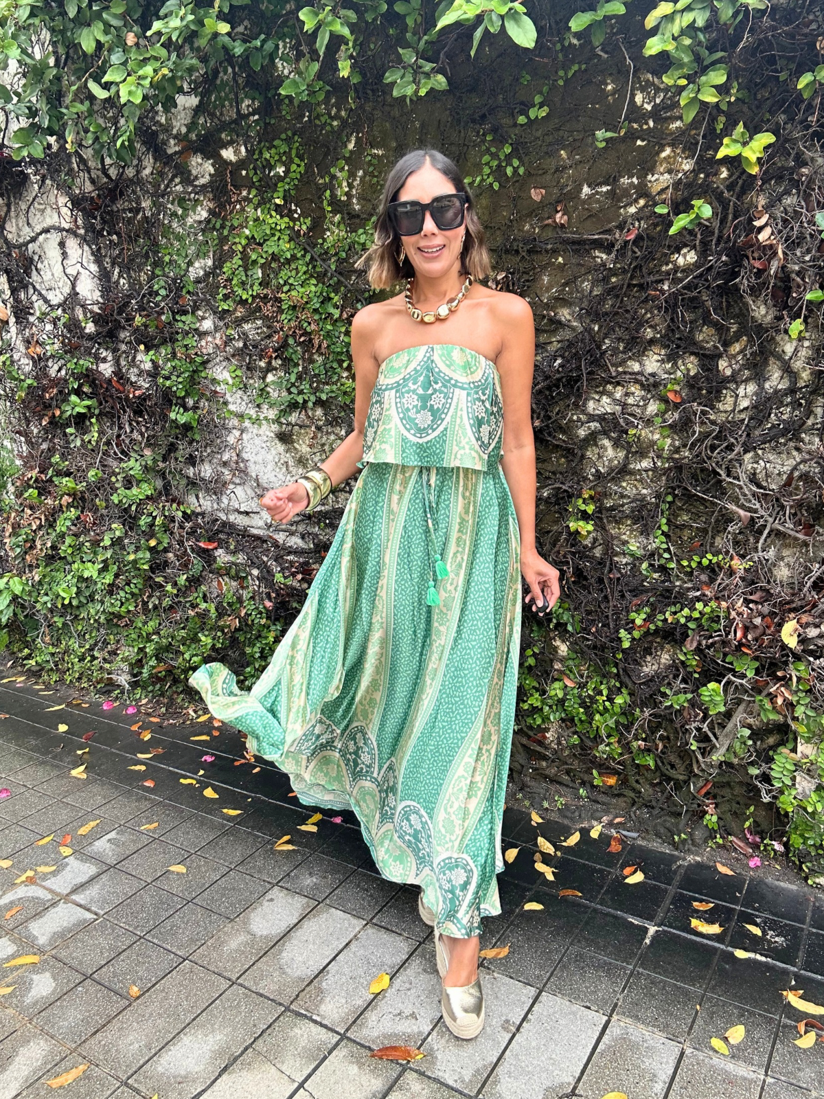 Isla Verde Tube Maxi Dress