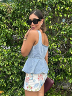 True to You Denim Top