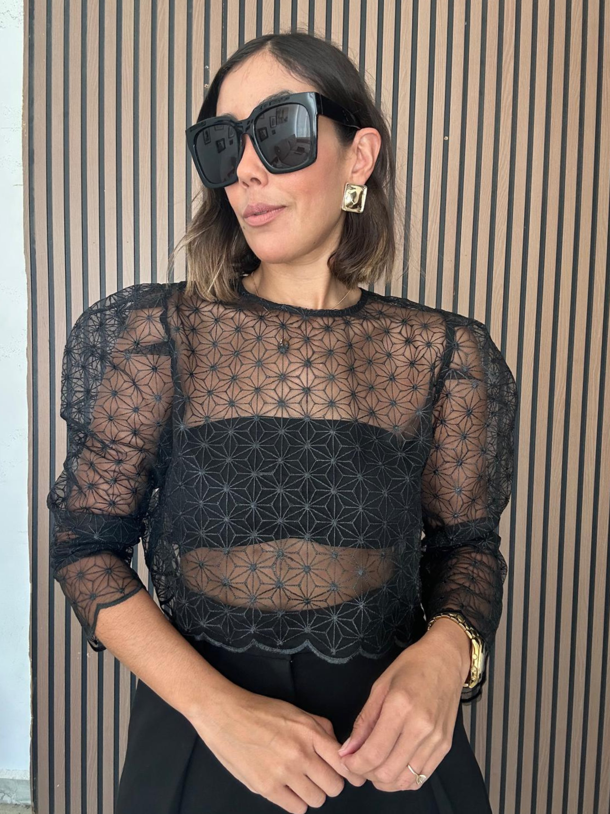 Rocio Ethereal Bloom Lace Top
