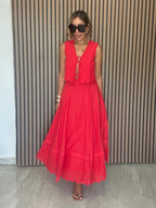 Amor Mio Eyelet Top and Skirt Seto