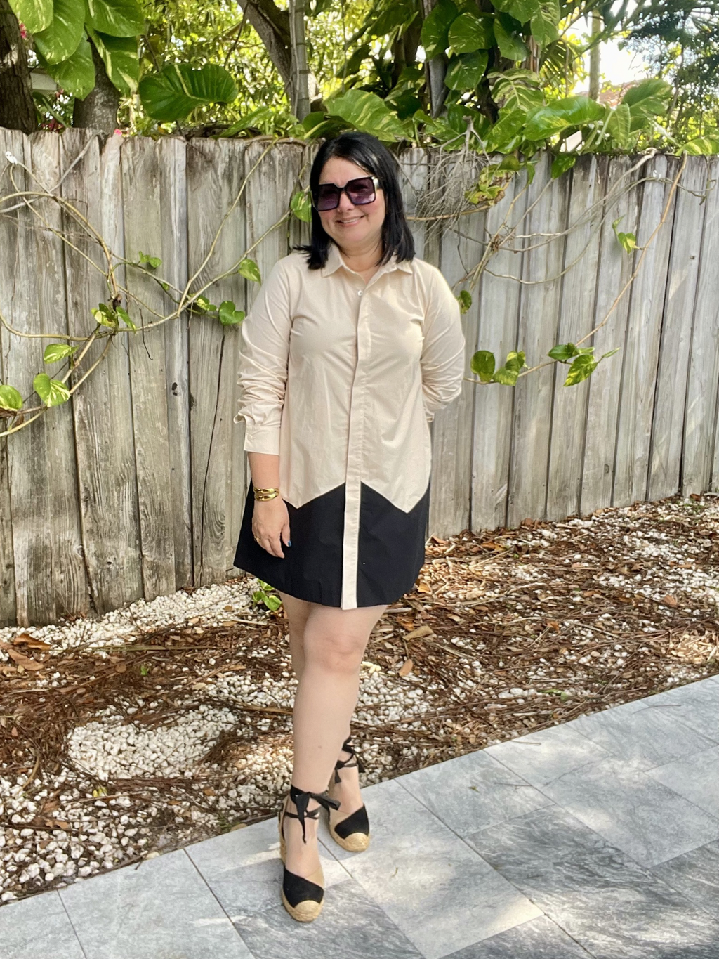 Half & Half, Fully Chic Dress