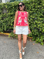 Marina Chic Belted Shorts