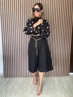 The Gabriela Chain-Belt Culottes