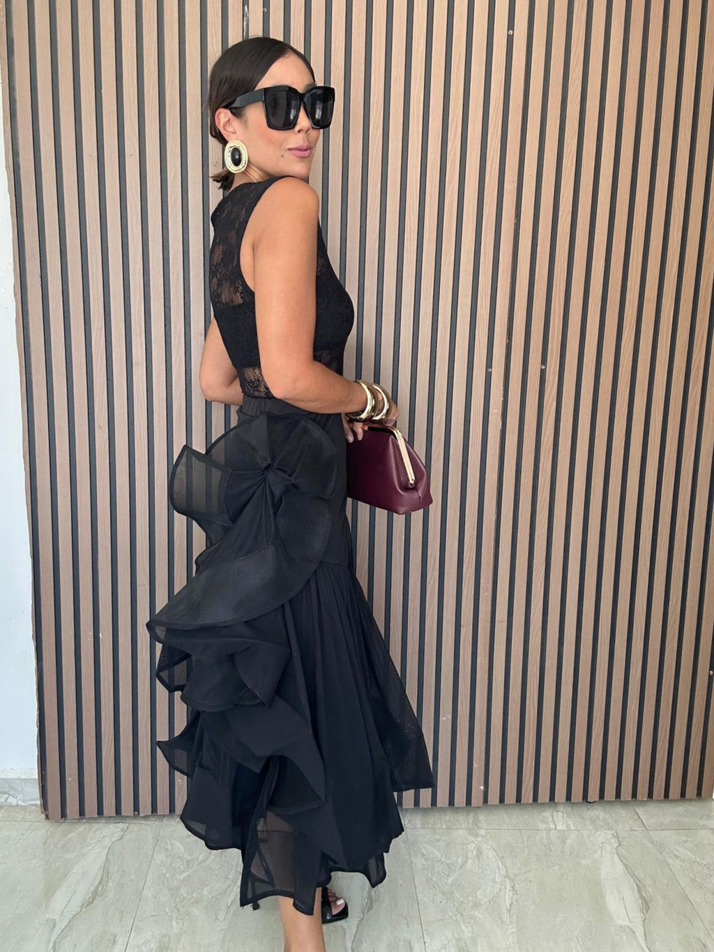 The Drama Flow Maxi Skirt