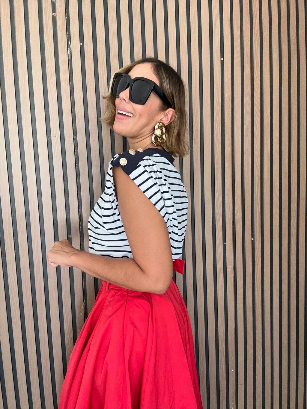 The Salt Air Striped Top