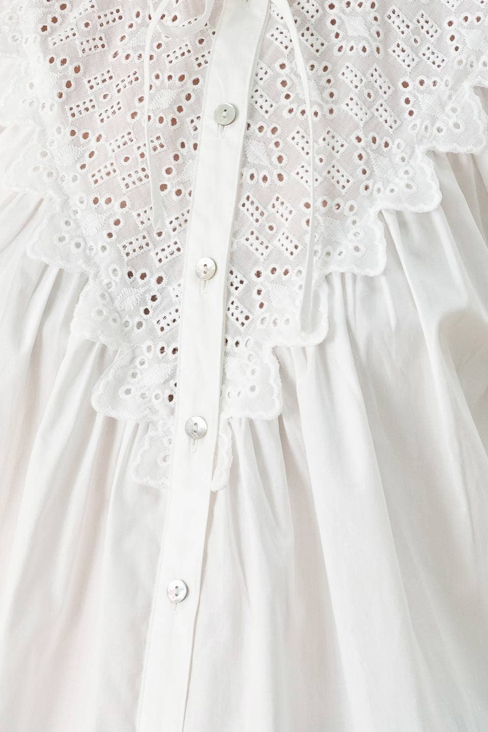 Cloudline Ruffle Tie Blouse