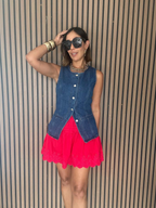 The It-Layer Denim Vest