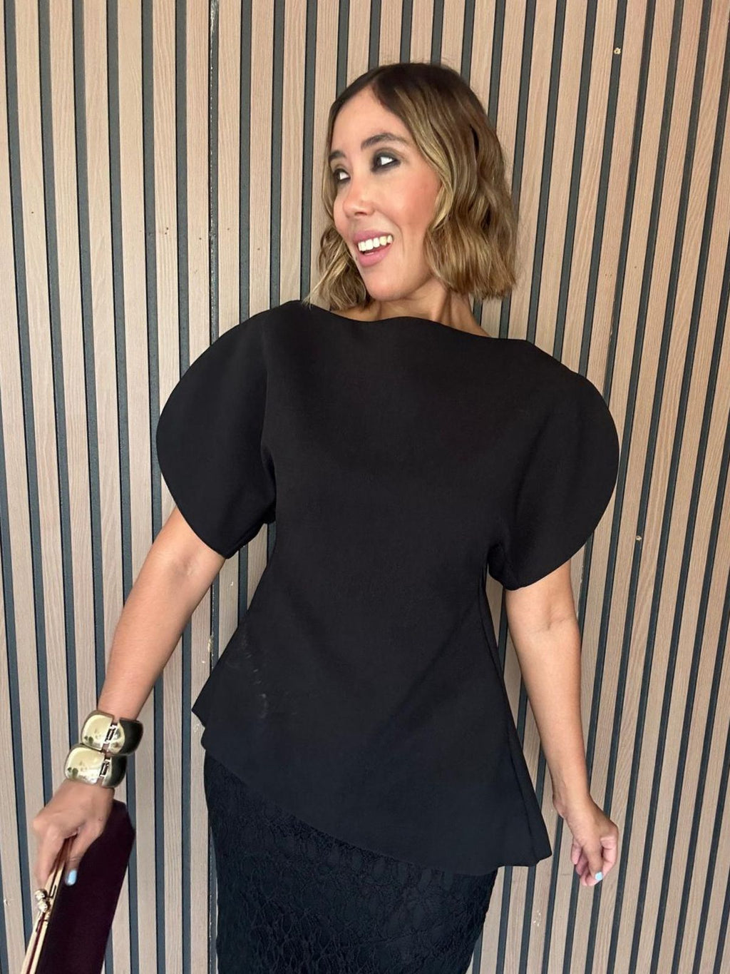 The Monroe Asymmetric Blouse