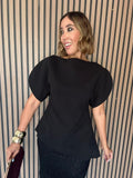 The Monroe Asymmetric Blouse