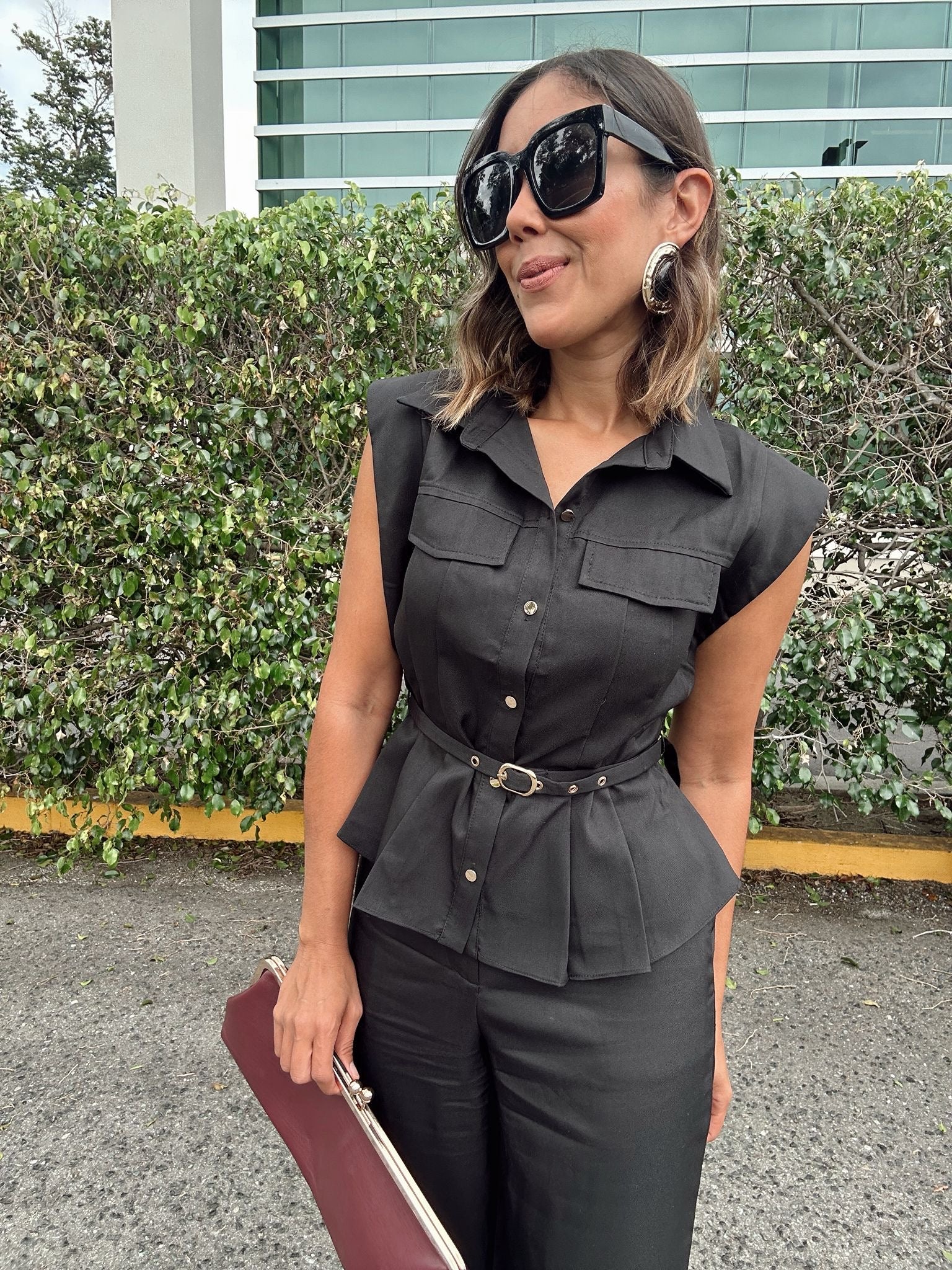 The Decision Maker Top and Pants Set