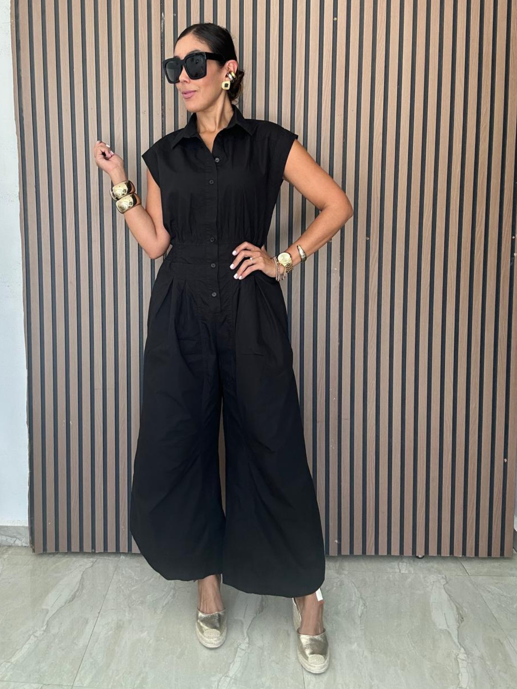 The 24/7 Collared Jumpsuit