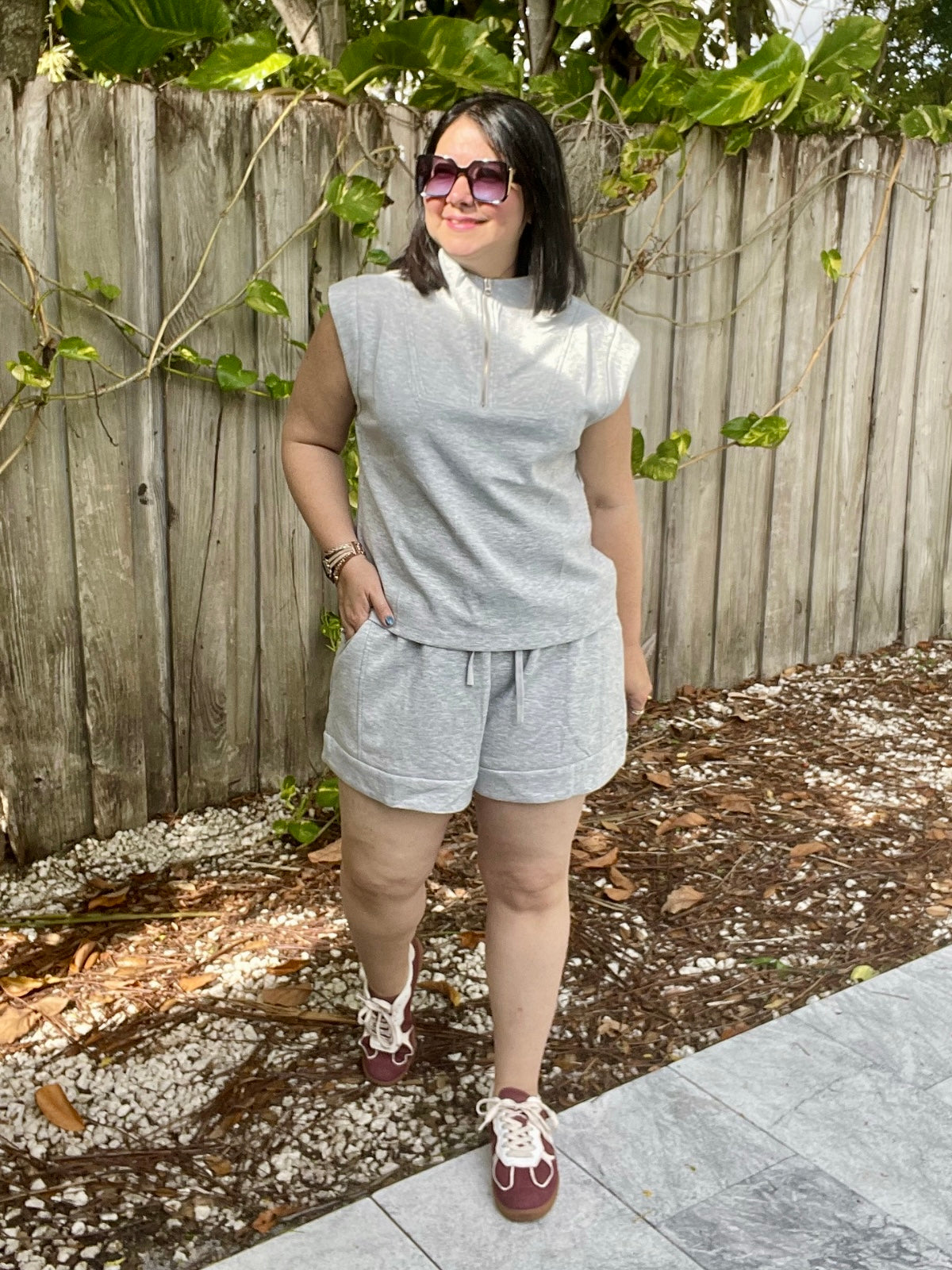 The Leisure Society Top And Shorts Set