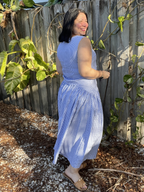 The Country Manor Gingham Maxi Skirt