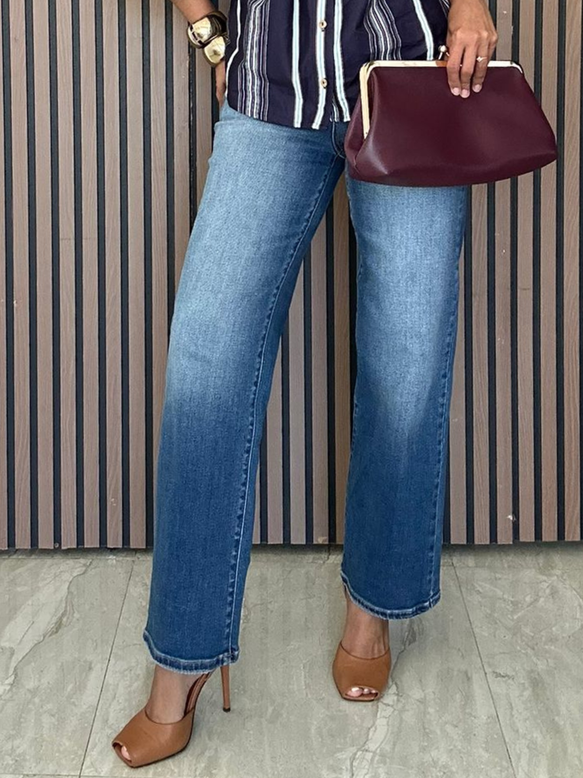 Midnight Ease Dad Jean