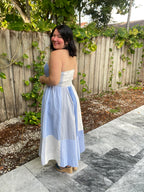 Perfectly Mixed Patchwork Maxi Dress