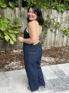 Back to Back Compliments Denim Jumpsuit