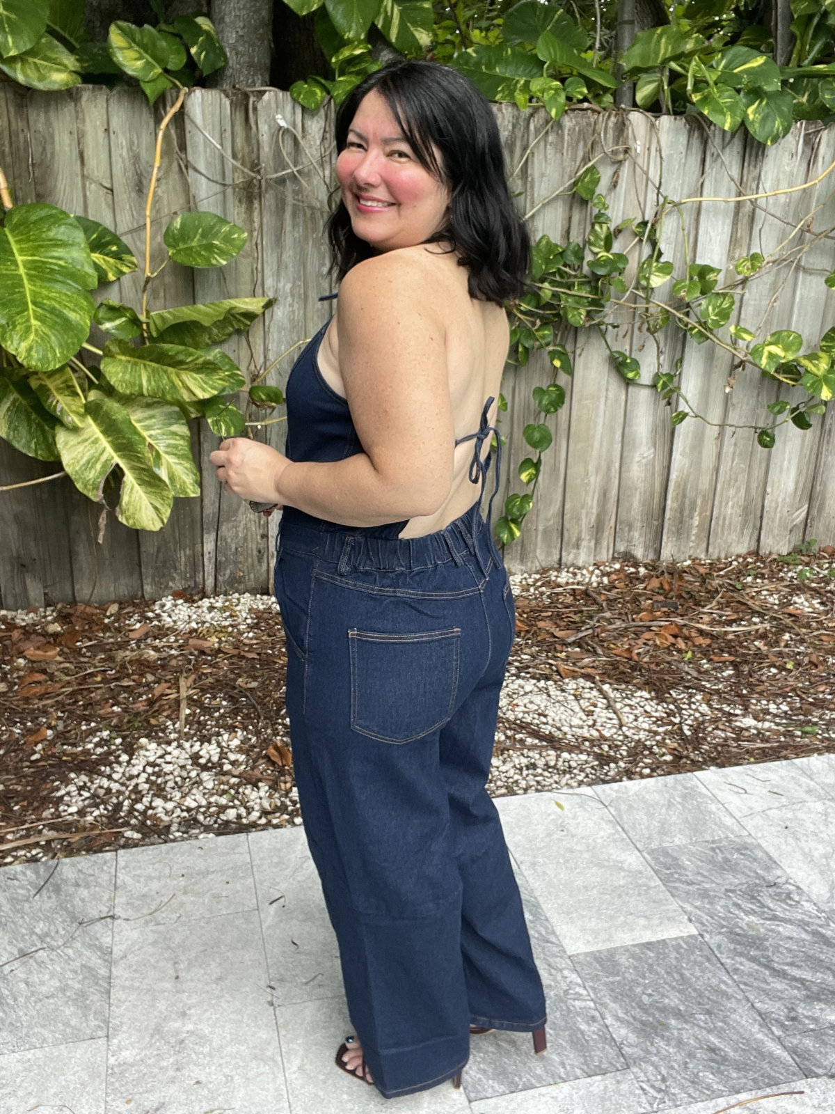 Back to Back Compliments Denim Jumpsuit