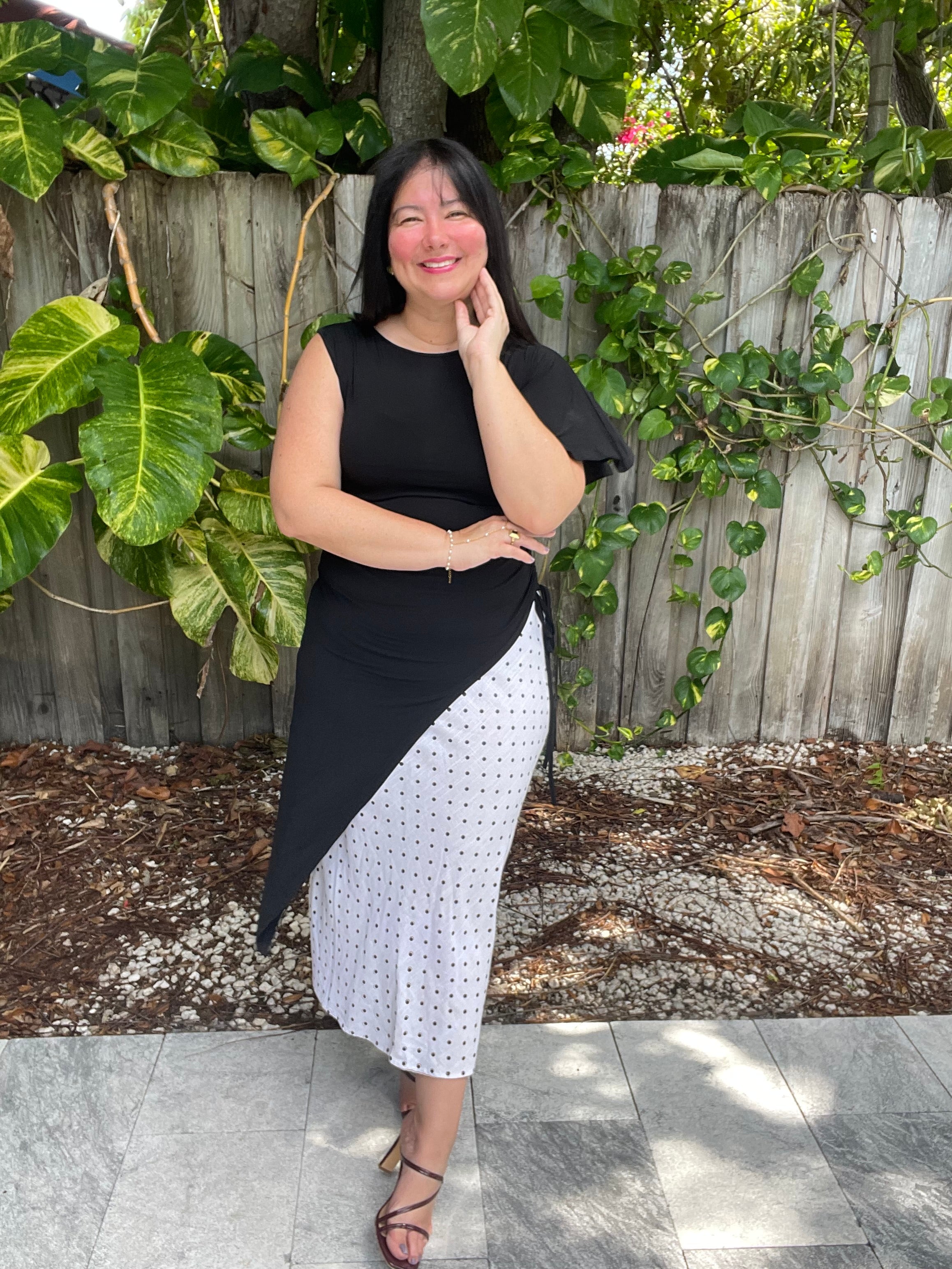 The Aubri Side Sweep Tunic