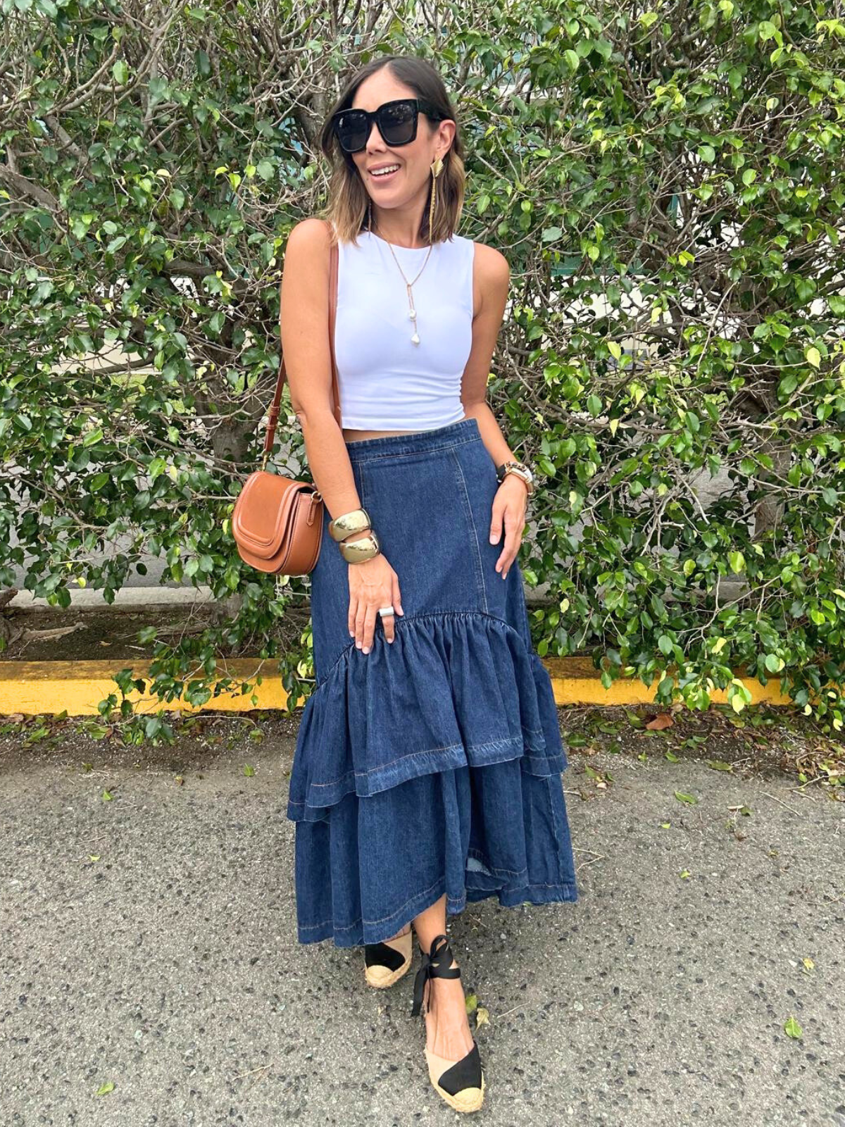The Flirt Factor Denim Skirt