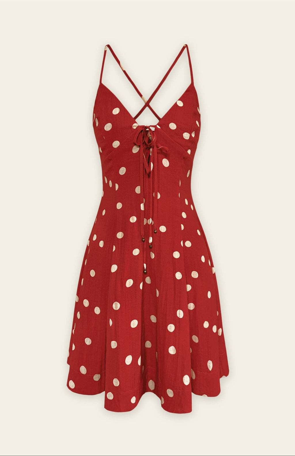 Show Stopper Cross-Back Mini Dress