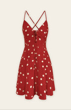 Show Stopper Cross-Back Mini Dress