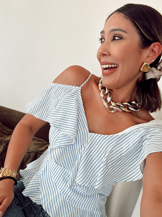 Marina Asymmetrical Blouse
